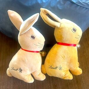 Lindt stuffed bunnies